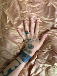 Image 2 of Green Apple Ring Size 5