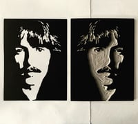 Image 2 of George Harrison (Linocut Print)