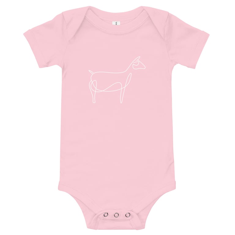 Baby short sleeve one piece Image 2