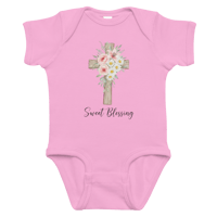 Image 3 of Infant girl bodysuit (Sweet blessings!)