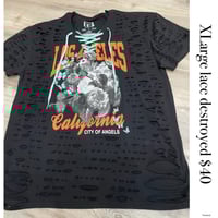 Xlarge LA lace destroyed