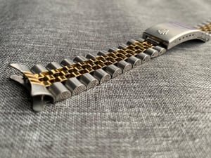 Image of 13mm 17mm 20mm Rolex Datejust Jubilee 2/Tone Steel Strap 
