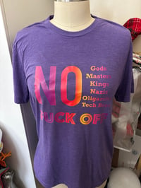 Image 2 of No Fascism t-shirt