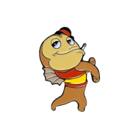 Small Fry Enamel Pin