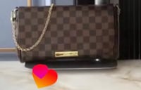 Checkered crossbody