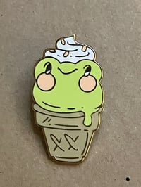 Ice Cream Froggo Enamel Pin