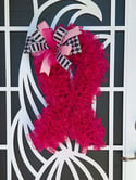 Breast Cancer Awareness Wreath