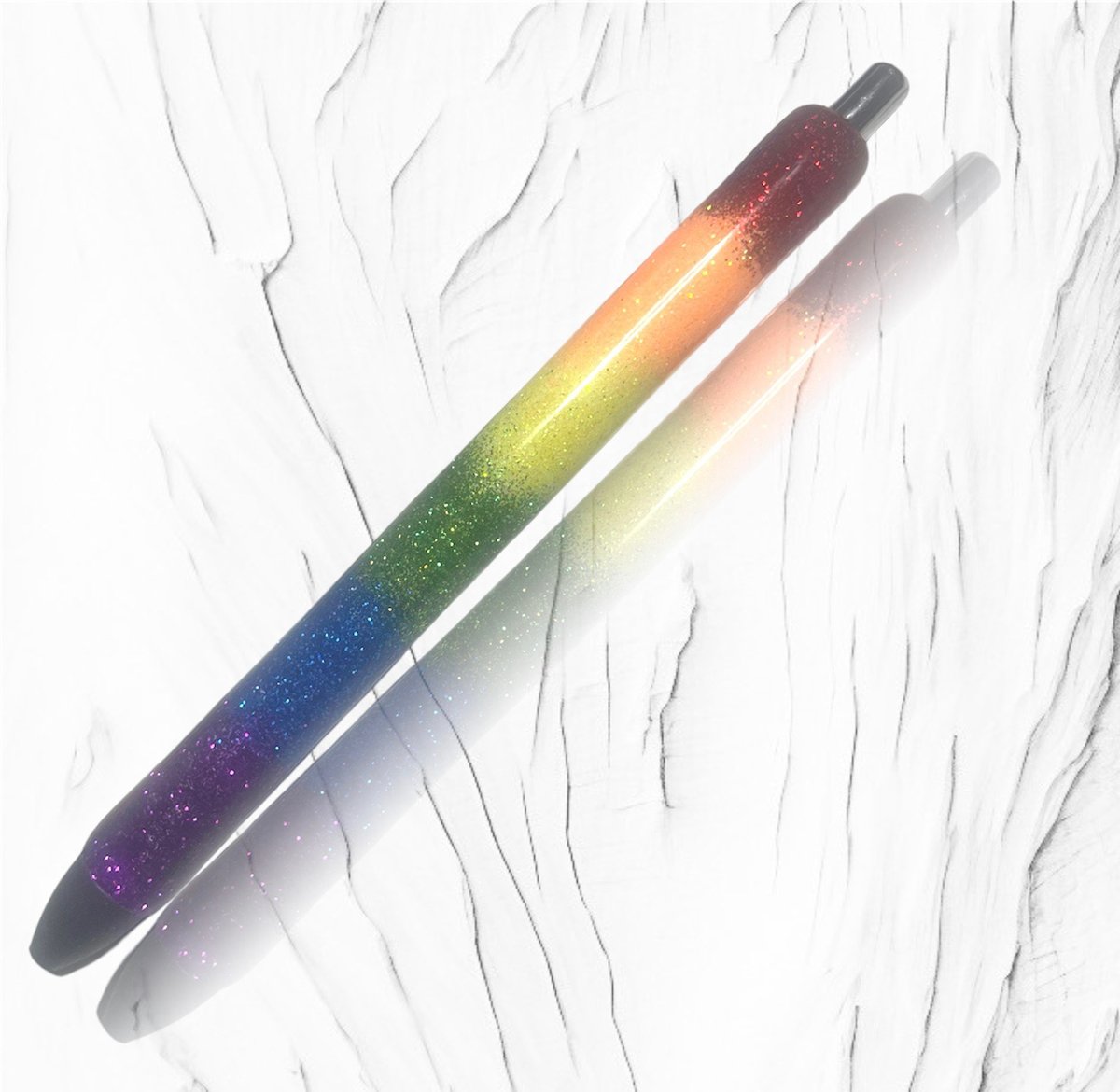 Image of Rainbow Glitter Pen