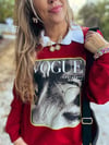 Vogue Santa Sweatshirt 