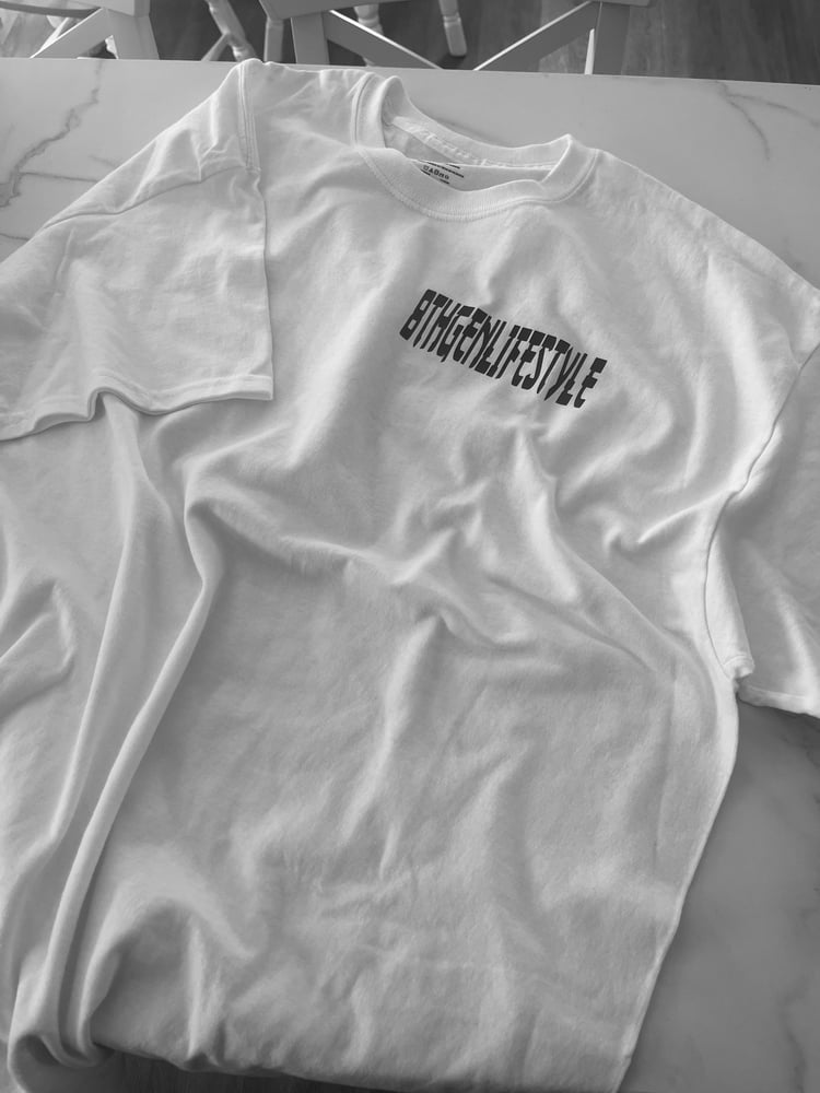 Image of White Logo Tee