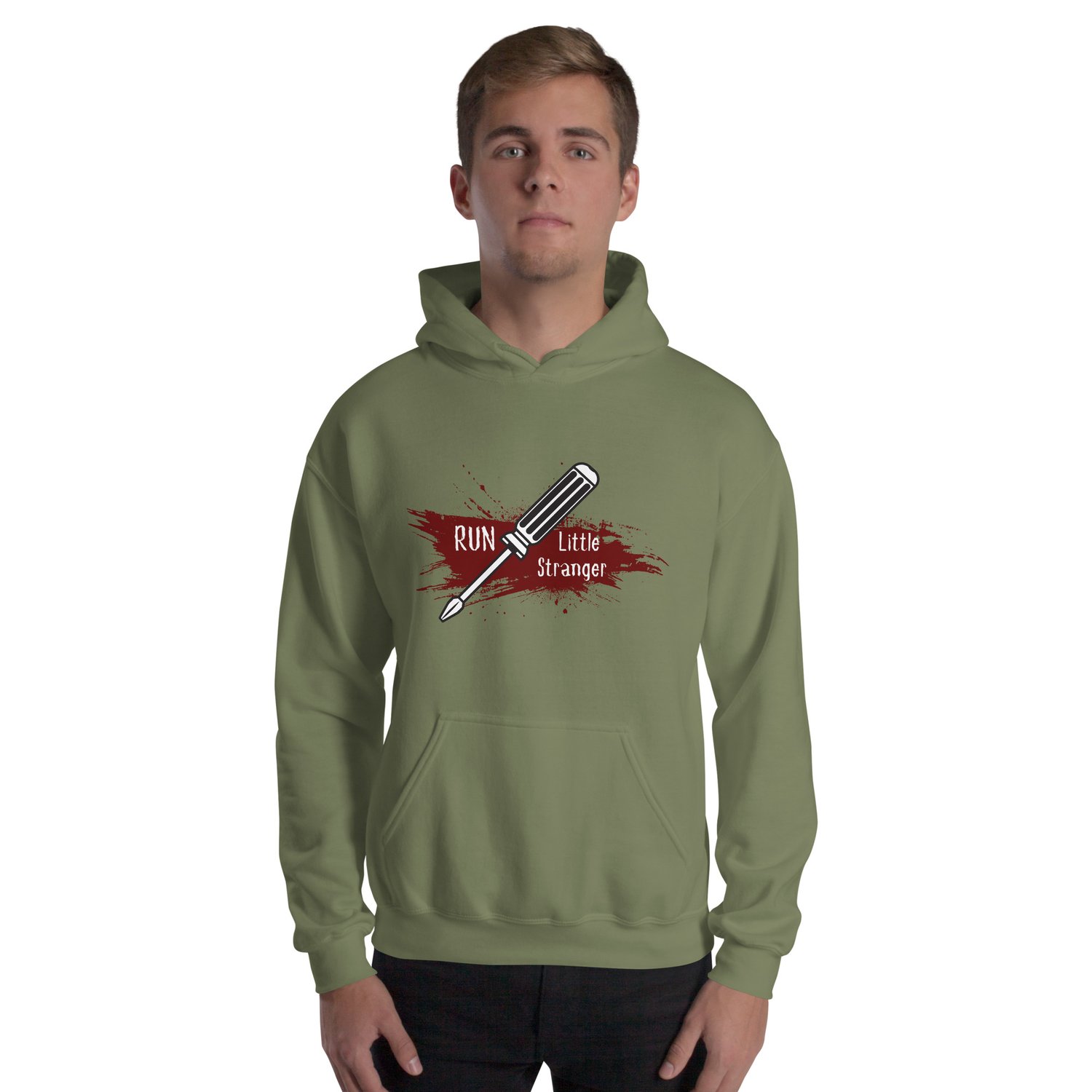 Image of  Officially licensed run little stranger screw driver Unisex Hoodie