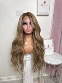 Image 12 of Human hair light brunette  (ready to ship) 