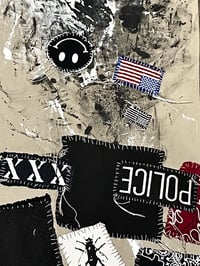 Image 3 of “LAWLESS” 056 PATCHWORK PANTS