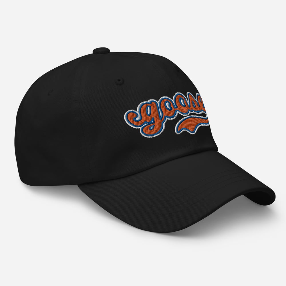 Orange Script Dad hat