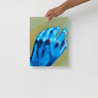 Image 1 of Blue Hand - Artist Print 