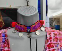 Image 10 of Festie choker pompoms / shells etc