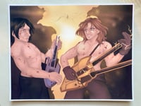 Image 2 of Death Stranding 2 Sam and Higgs Print