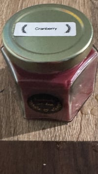 Image 3 of Cranberry scented candle