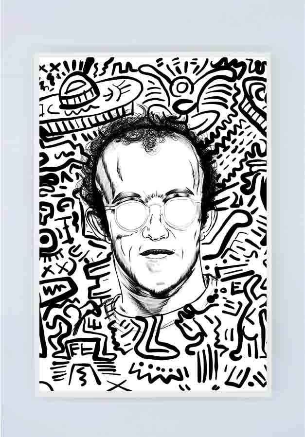 Keith Haring 24 x 36 poster