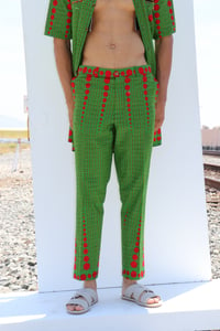Image 1 of The kendu pants - red dots 