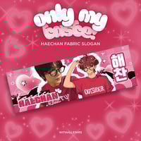 Image 1 of HAECHAN FABRIC SLOGAN