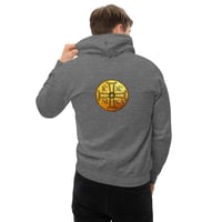 Image 2 of Unisex Hoodie with Orthodox Cross