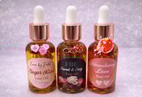 Image 1 of Sugar Kiss, Sweet & Sexy and Strawberry Love Yoni Oil Trio
