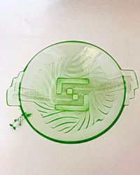 Art Deco Serving Dish