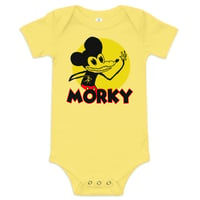 Image 3 of morky Baby short sleeve one piece