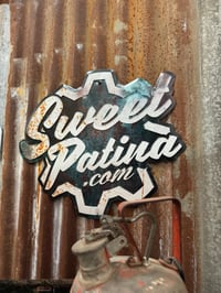 Image 2 of Embossed Sweet Patina Sign 