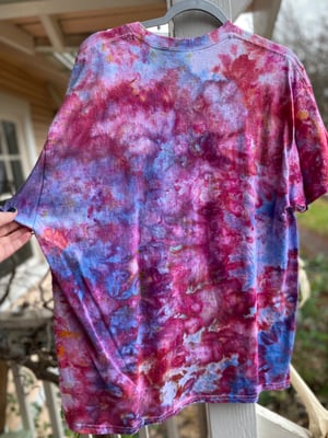 Image of XL Godzilla Be Gay Do Crime Tie Dye Shirt 10