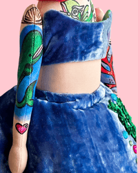 Image 7 of RESERVED FOR ALLISON MEDIUM ART DOLL