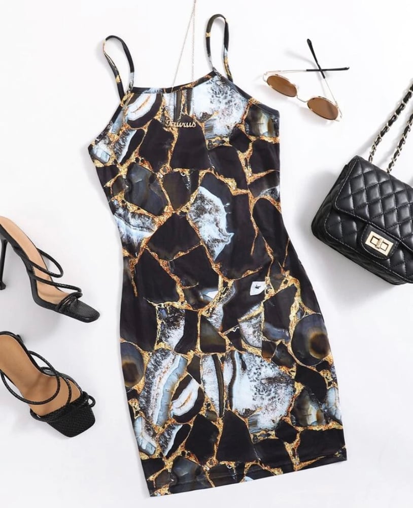 Image of All Over Print dress