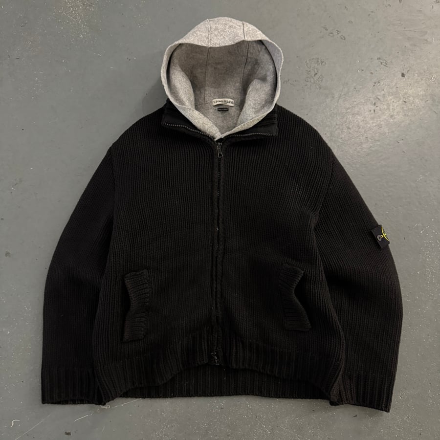 Image of AW 2003 Stone Island President Knit, size large size