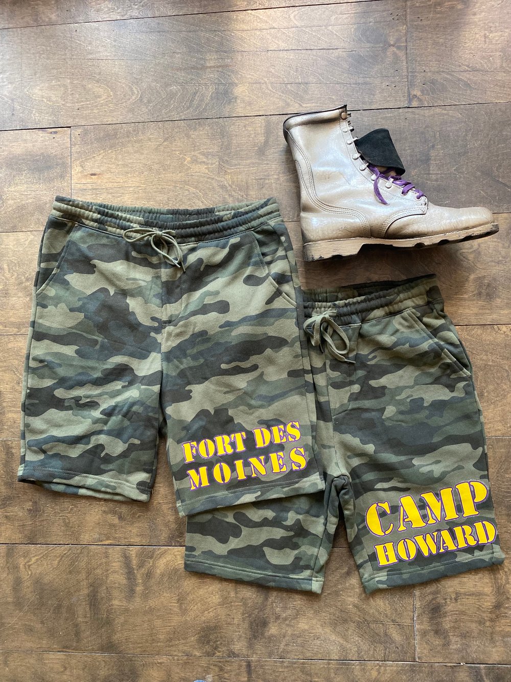 Military Chapter Camouflage shorts 