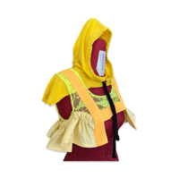 Image 3 of Lime Lace Layered Hoodie Top