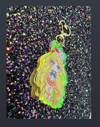 Image 2 of Chibi V Keychain / Rainbow 