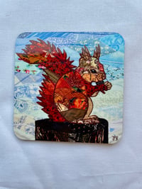 Image 3 of Red Squirrel Coasters