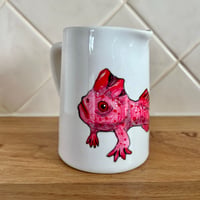 Image 1 of Red Handfish Milk Jug