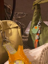 Image 3 of Macro Bag Charms – Oversized Beaded Statement Clips