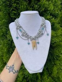 Image 2 of “frost bite” tooth fairy necklace