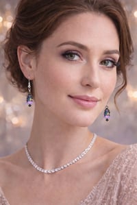 Image 3 of Avatar Flower Earrings 