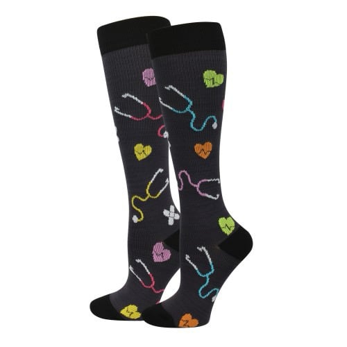Image of Stethoscope Fashion Compression Sock