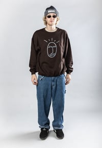 Image 5 of HOOK "FACES" CREW NECK