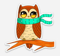 Image 2 of Luna the Owl | Sticker