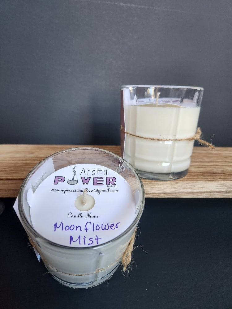 Image of Moonflower Mist in Reusable Whiskey Rocks Glass