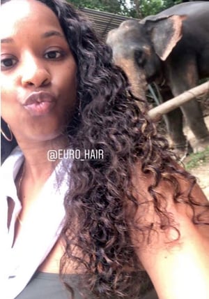 Image of AQUA CURL INDIAN HAIR EXTENSIONS