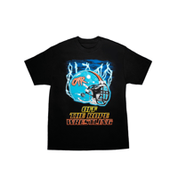 Image 1 of OTR Helmet Tee (Black)