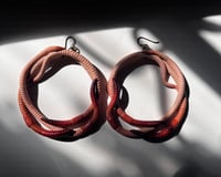Image 4 of LARGE Worm Hoops