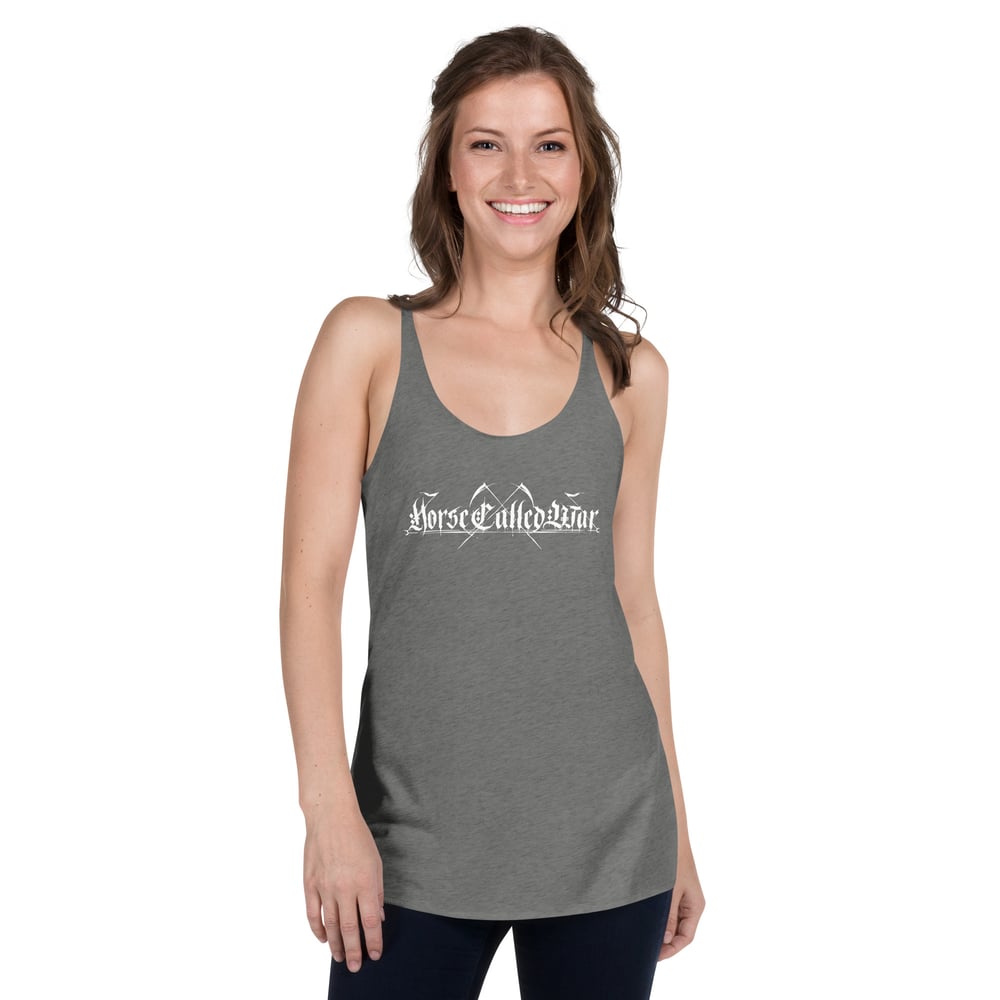 New logo women's racerback tank